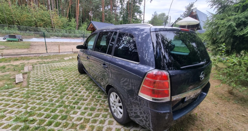 Opel Zafira cena 8300 przebieg: 286000, rok produkcji 2007 z Ząbki małe 191